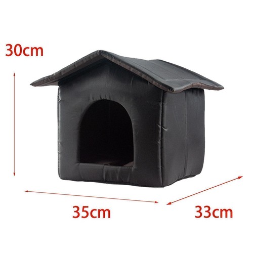 Outdoor Wildkatzen warmes Haus wasserdichtes Möbel Zelt streunende Katzen# - Bild 3 von 10