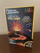 National Geographic Build Your Own Volcano Kit. New Sealed - STEM -