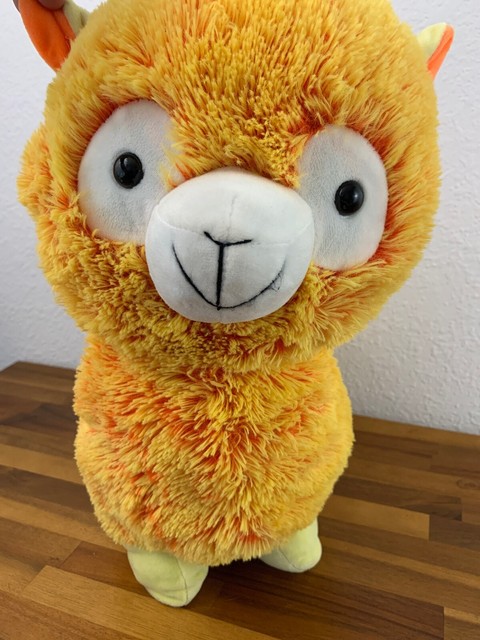 yellow llama stuffed animal