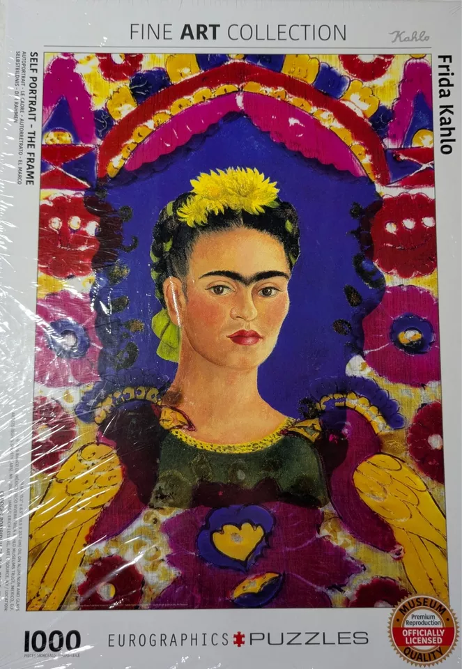 Frida Kahlo Self Portrait Jigsaw Puzzle 1000pc Eurographics - Image 2 of 4
