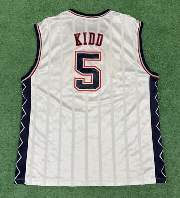 Reebok New Jersey Nets Jason Kidd NBA Basketball Jersey Size XL