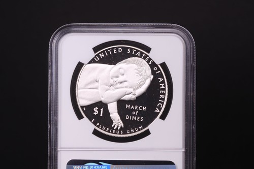 2015-W March of Dimes Commemorative. Silver $1. NGC PF-69 Ultra Cameo. #GMC160 - Picture 3 of 3