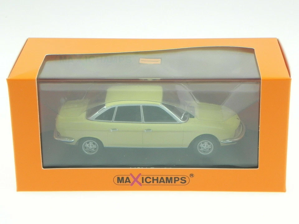 NSU RO 80 1972 CORONA GIALLO MAXICHAMPS 940015400 1/43 METALLO - Immagine 4 di 4