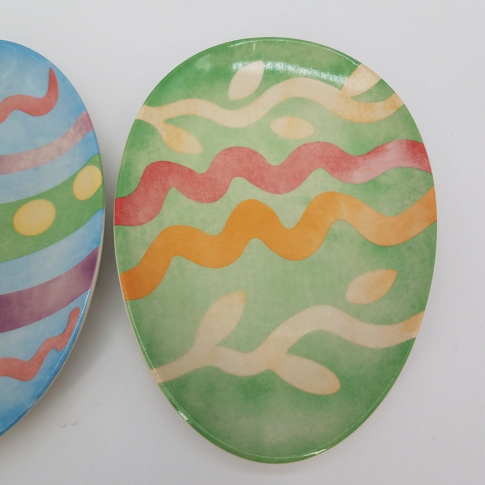 Longaberger Easter Egg Snack Plates Retired/Limited 31085/AVAIL ONE
