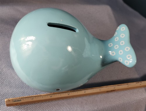 WHALE BANK (piggy bank) - Picture 3 of 5