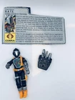 1986 GI Joe Cobra B.A.T.S. Android Trooper v1 w/ File Card Vintage ARAH