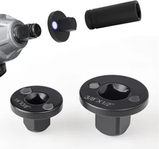 Socket Adapter Set, Low Profile Impact Socket Adapter for Tight Spaces, Impact I