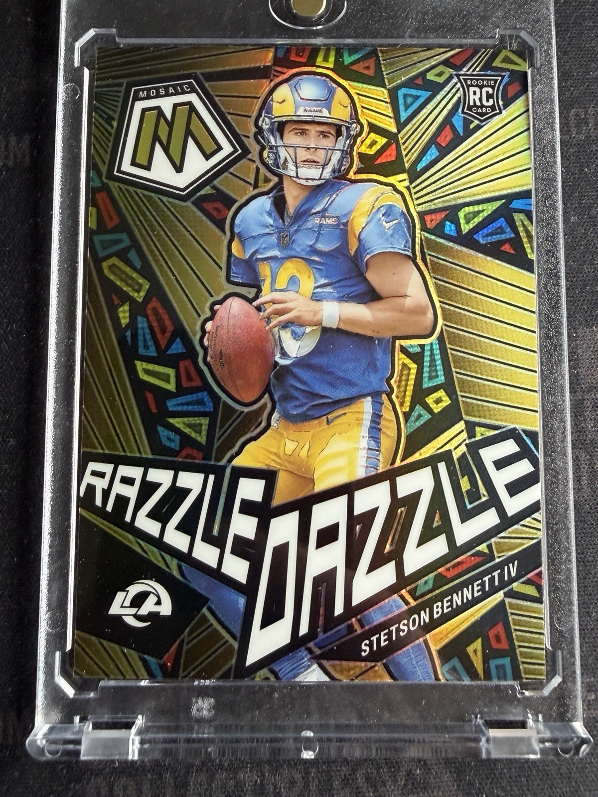 2023 Panini Mosaic #RD-20 Stetson Bennett IV Razzle Dazzle
