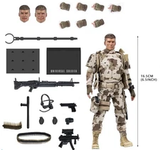 Hiya Toys 1/12 Universal Soldier ANDREW SCOTT Exquisite Super Series NEW Sealed