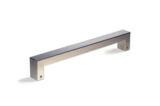 12 Inch Stainless Steel Front Door Handle Chrome Mirror Polished Finish, Exte...