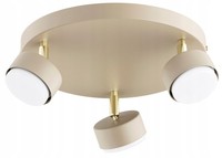 Deckenstrahler Schlafzimmer Ecru GX53 Schwenkbar B:30 Cm Deckenspot Wohnzimmer