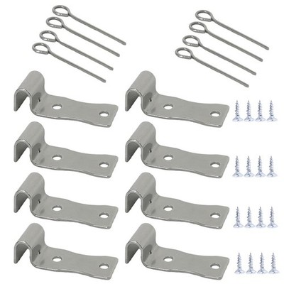 BOLWHAO 8 PCS Sofa Zig Zag Spring Repair Brackets Kit, Savers Zig...