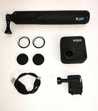 GoPro MAX 360 Camera + Tripod Grip Case Bundle + Excellent cond + Fast shipping