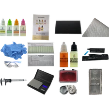 Gold Testing Kit 10k 14k 18k 22k Stone Ring Coin Bar Bullion Jewelry Acid Tester