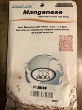 Sensafe Manganese Water Strip Kit 12...