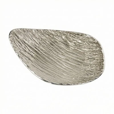 Bowl Sleek Embossed Aluminum Fruit Bowl for Centerpiece - Bild 1 von 4