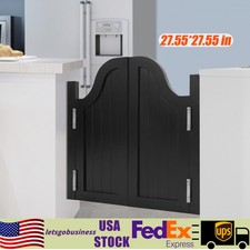 Vertical Stripe Partition Door Swing Solid Wood Door For Entrance Partition