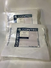 Contec AMSI0002 150-Ct 12"x 12" Amplitude Sigma Cell Poly Nonwoven Wipes 2 Bags