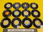 FOR DECOR LOT OF 12 80s ROCK 7" 45 RECORDS Stevie Nicks Fleetwood Mac J Cougar