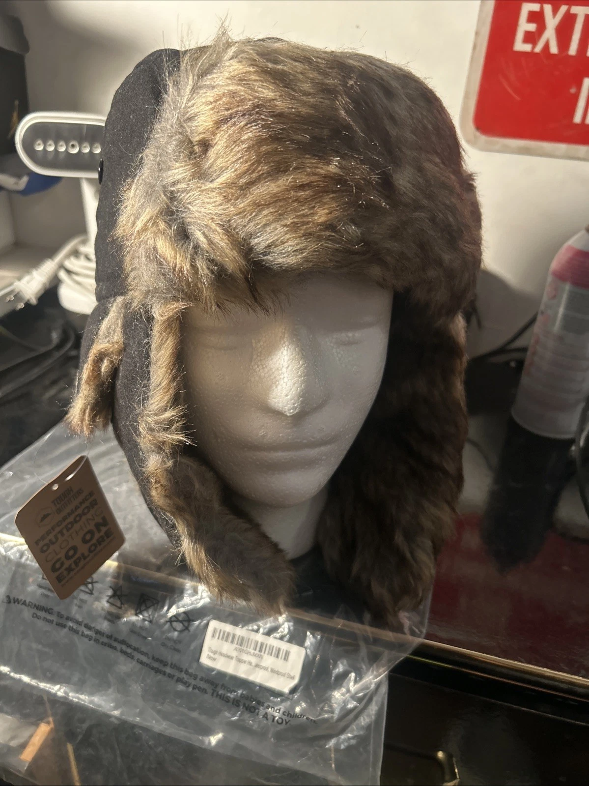 Tough Headwear Trapper Hat Wind Proof Shell