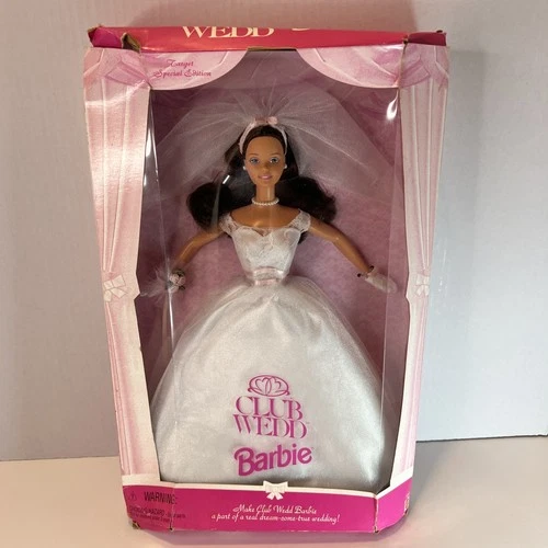 Club Wedd Barbie Vintage Target Special Edition 1998 Damaged Box Fast Shipping!!