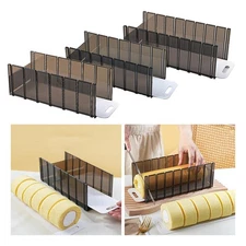 Swiss Roll Cutter Cake Slice Slicer Thickness Cutting Mold Tool Layering Dough