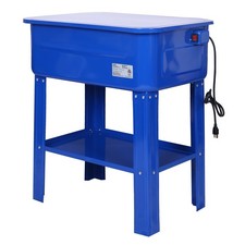 20 Gallon Tank Cabinet Portable Automotive Parts Cleaner W Electric 110v Pump