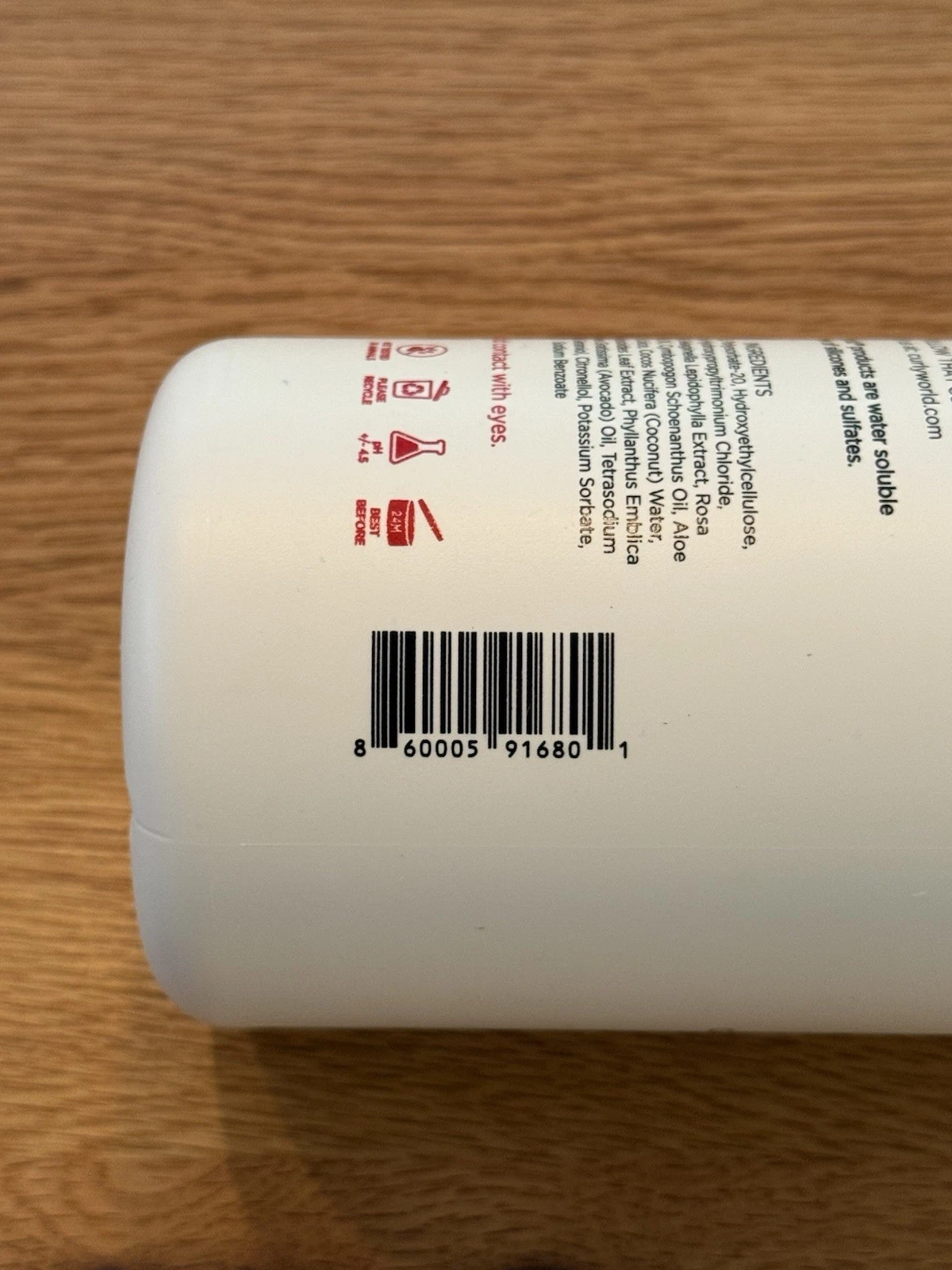 Curlyworld Leave In Lover Clear Co-Wash Hydrating Gel 950ml - New BBE 03/2025 4