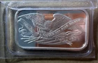 Silver Bar - 1 oz Silver SilverTowne Retro Eagle Bar .999 In Original Seal