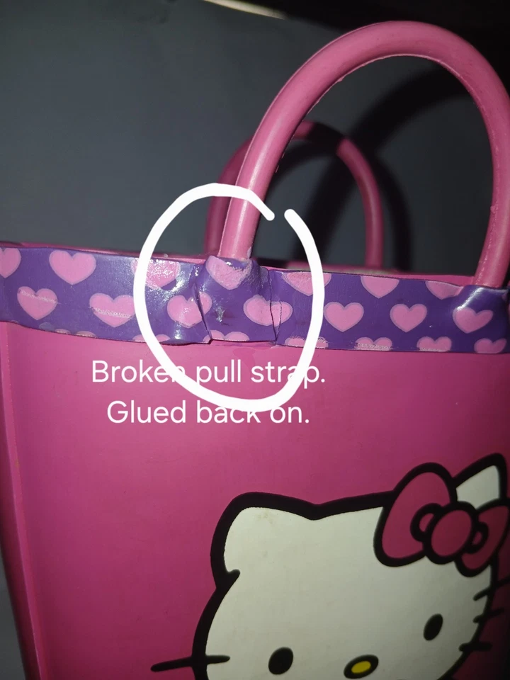 Western Chief Hello Kitty San Rio Girls Rubber Rain Boots! Sz 13! - Image 3 of 4