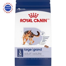 Large Adult Dry Dog Food 17 lb Bag Royal Canin Size Health Nutrition treats
