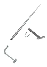 Antenna / Satellite Wall Mount Extension Pole McGill Microwave Systems