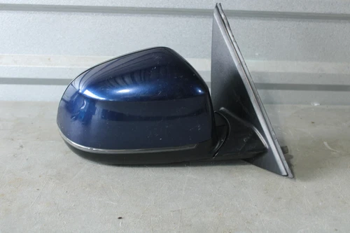 2015 2016 2017 BMW X3 RH Passenger Side Mirror Heated Auto Dim Blue