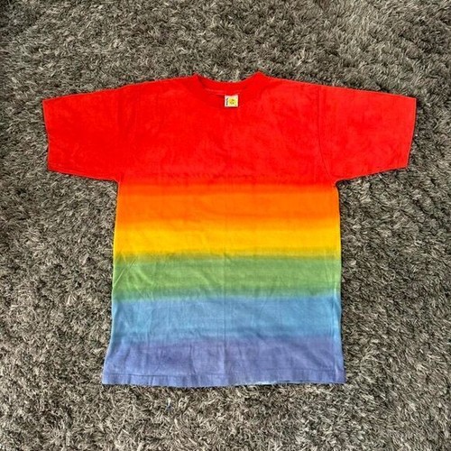 Vintage 1990's Sundog Watercolor Rainbow Tee