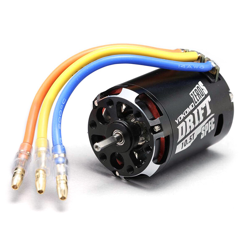Yokomo ZERO-S DRIFT Blushless Motor 10.5T - Black Yokomo ZERO-S DRIFT Blushless Motor 10.5T - Black