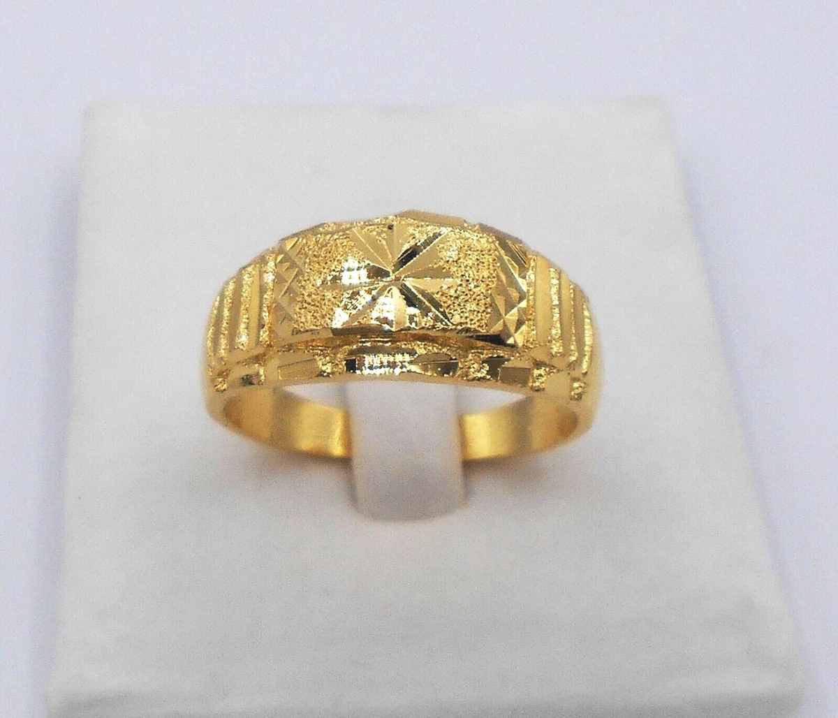 22 carat Gold Ring For Men, Can be made to order to your finger size