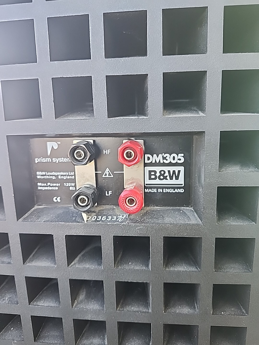 Bowers & Wilkins DM 305 Speakers eBay