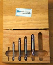 KYOCERA SGS CARBIDE DOUBLE END MILLS