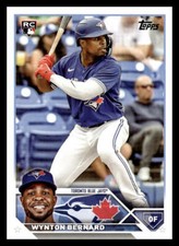 2023 Topps Update Wynton Bernard Rookie #US293 Toronto Blue Jays