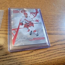 2023-24 Skybox E-X 2000 Hockey Sebastian Aho Double Helix SSP CASE HIT