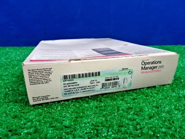 Brand New Sealed Microsoft Operations Manager 2005 Workgroup Edition 10 cal - Image 3 of 4