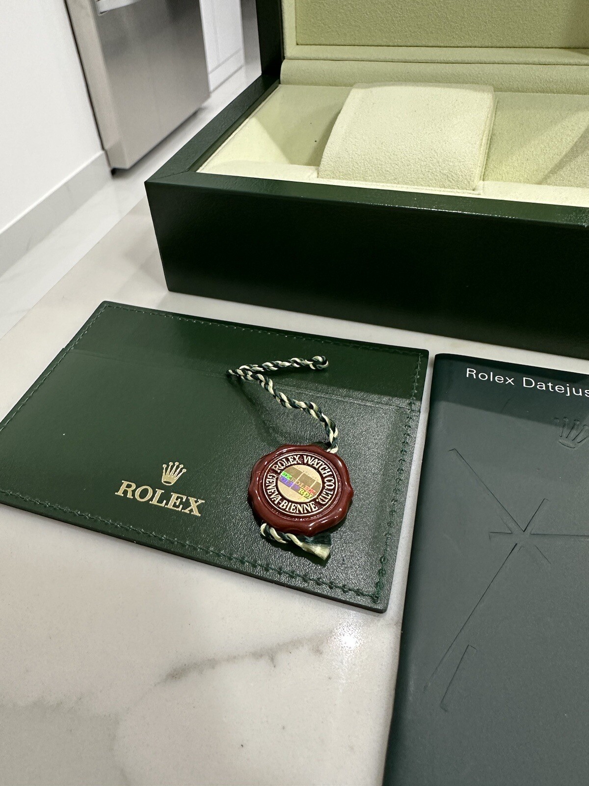 Cofanetto Completo OEM ROLEX Datejust foto 4