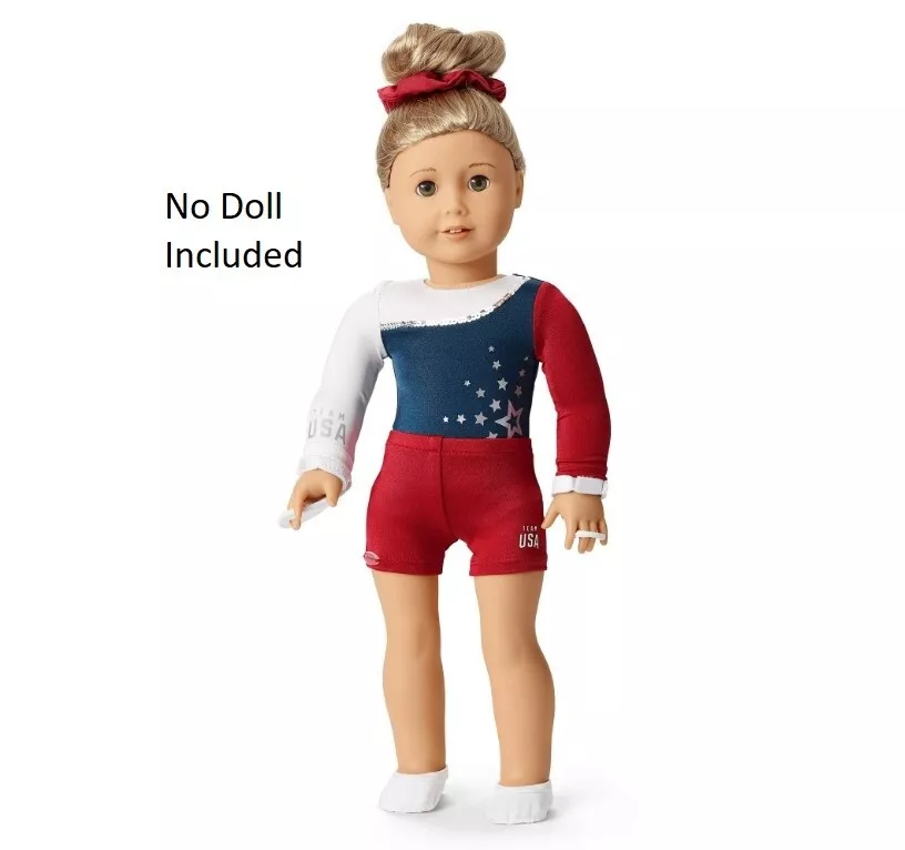 American Girl Doll Team USA Gymnastics Outfit NEW!!