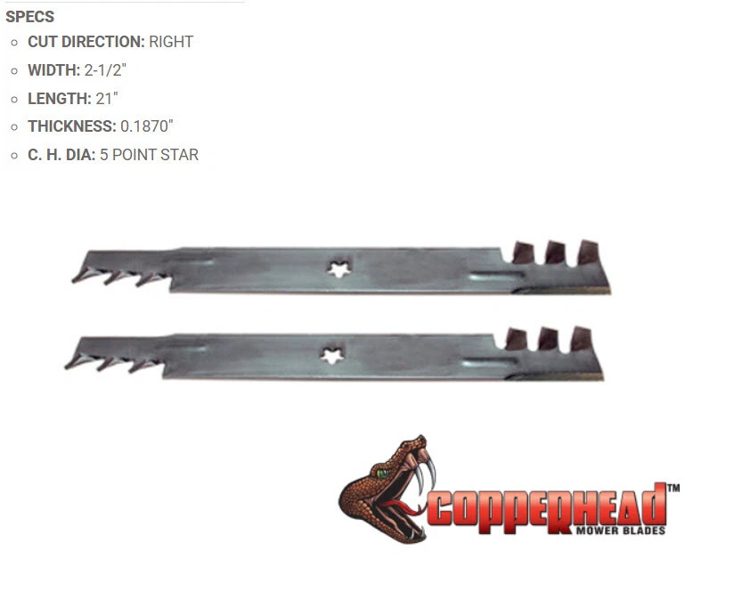 Gator blades for craftsman 42 deals