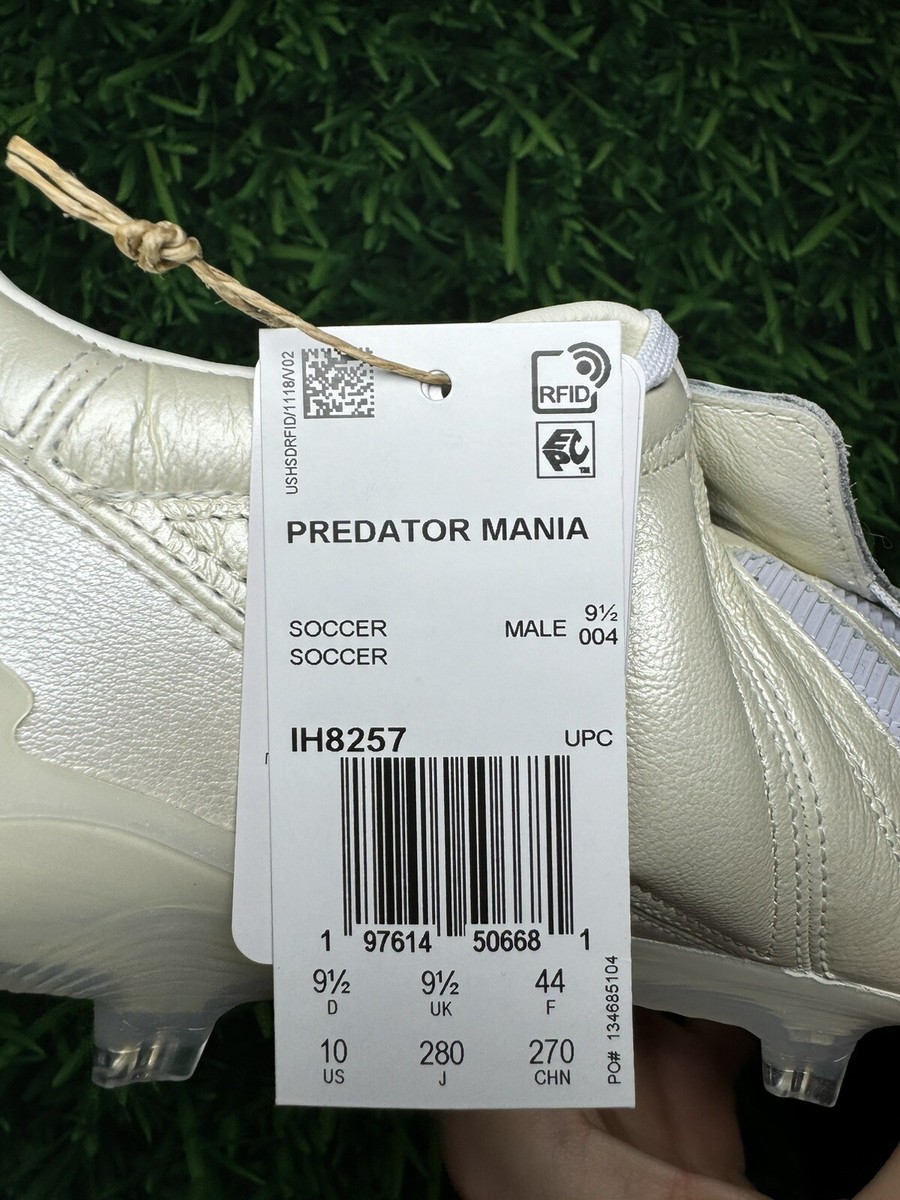 シューズ 27cm adidas Predator Mania FG Pearl Adidas Predator Mania Pearl FG Size 10 Authentic Leather