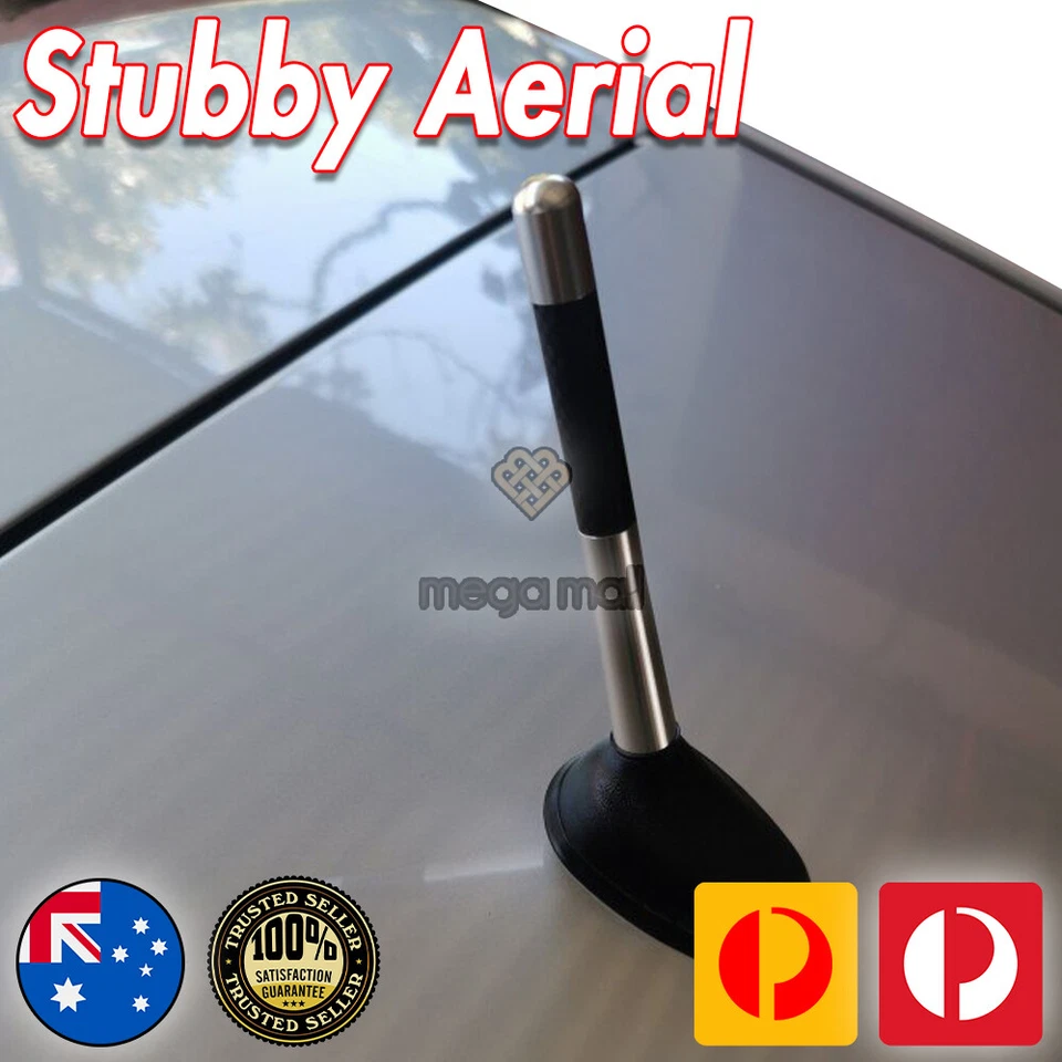 ANTENA PLATEADA / AGUIJÓN AÉREO DE ABEJA RECHONCHA para Mini Cooper Foto 3 de 4