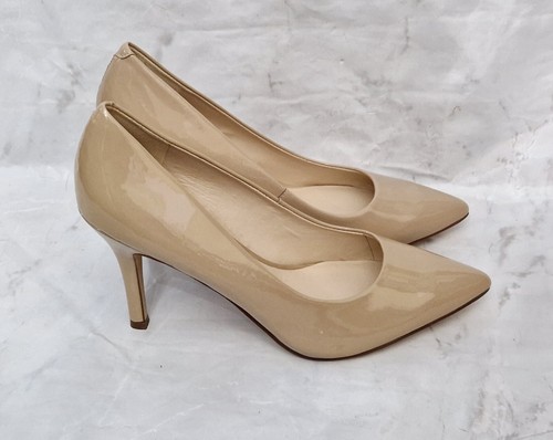 Zapatos de tacón alto de charol sintético rubor lino para damas NINE WEST Reino Unido precio de venta sugerido por el fabricante 89 GBP - Imagen 5 de 9