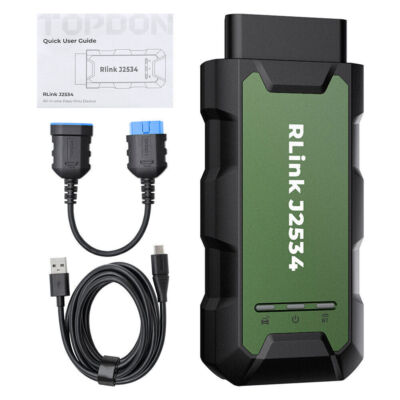  TOPDON RLink J2534 Pass-Thru Programmer OEM Reprogramming Diagnostic Tool