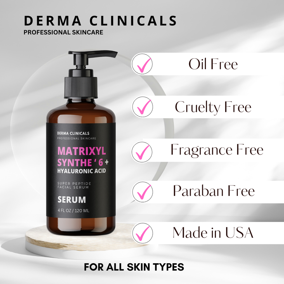 Matrixyl Synthe 6 + Hyaluronic Acid Serum, Anti-Aging Wrinkle SEREUM ...