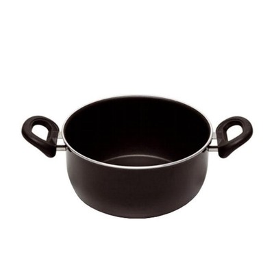 Ballarini Florenz Topf mit 2 Henkeln cm 24 Schwarz